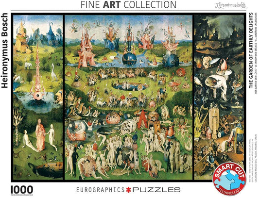 Eurographics - Heironymus Bosch - The Garden of Earthly Delights - 1000 Piece Jigsaw Puzzle