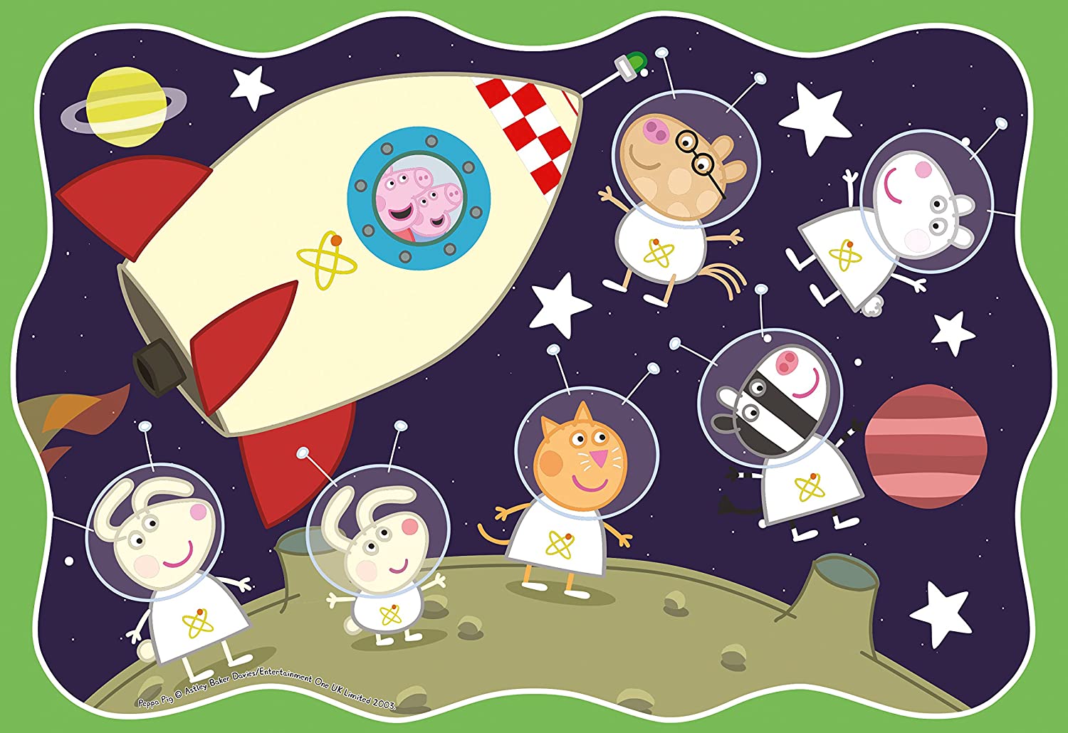 Peppa Pig 3 in a Box – 15, 20, 25 Piece Jigsaw Puzzle (Ravensburger)