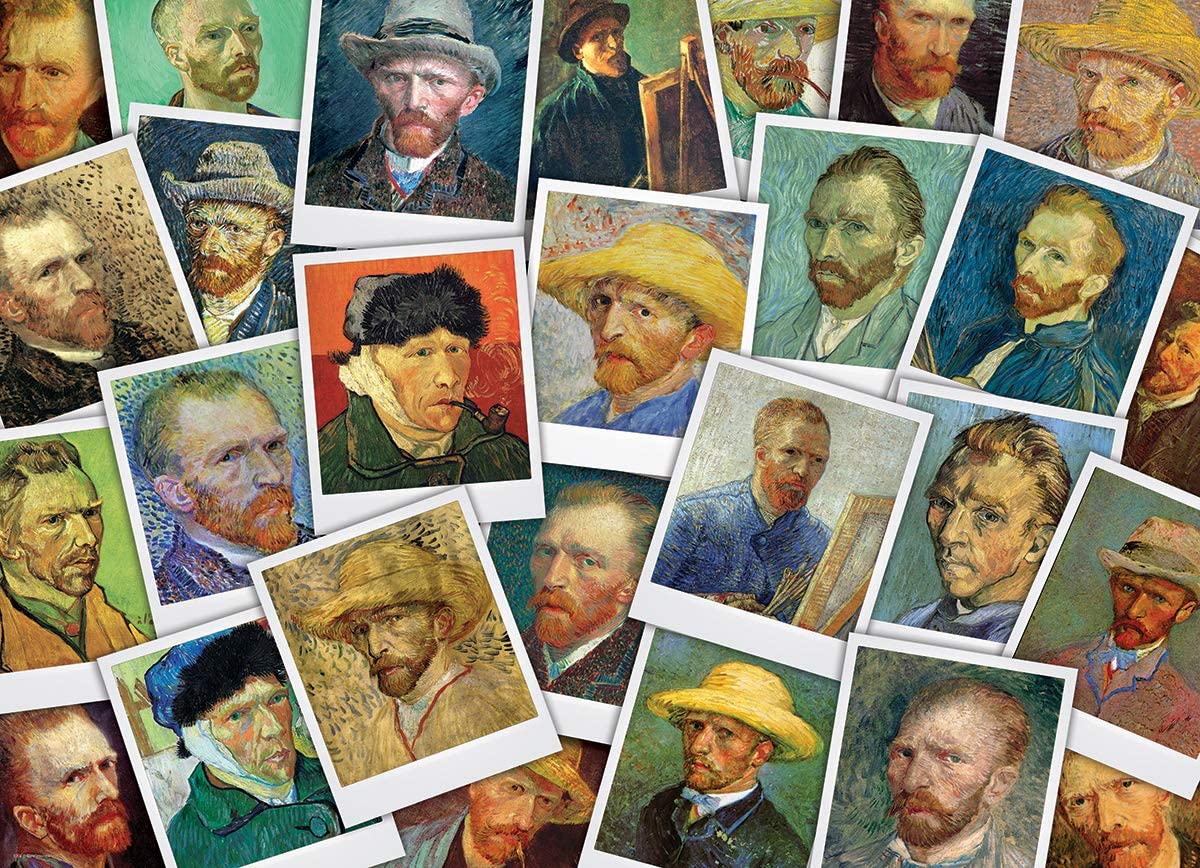Van Gogh Selfies – 1000 Piece Jigsaw Puzzle (Eurographics)