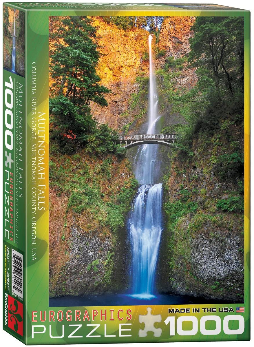 Multnomah Falls Oregon – 1000 Piece Jigsaw Puzzle (Eurographics)