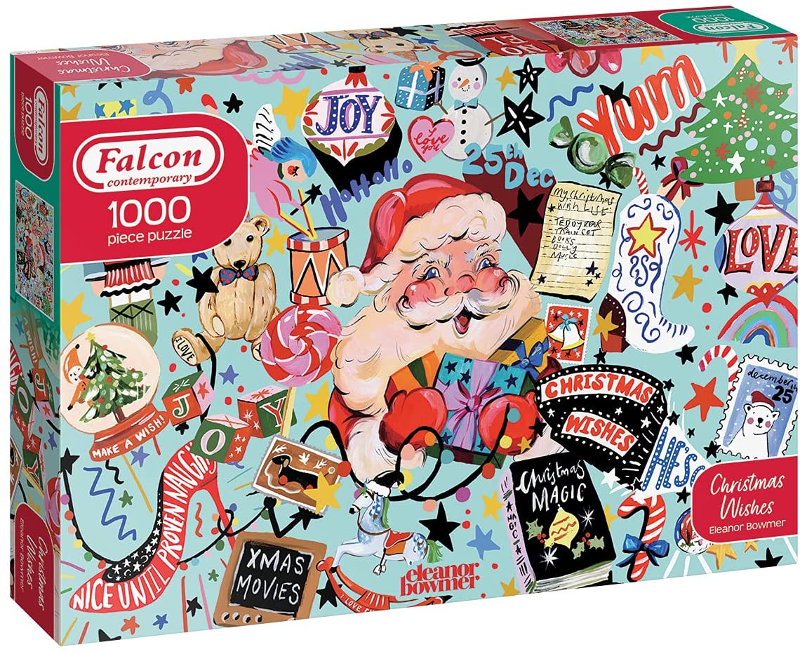 Christmas Wishes – 1000 Piece Jigsaw Puzzle (Falcon Contemporary)