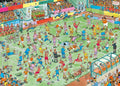 WC Women's Soccer by Jan Van Haasteren – 1000 Piece Jigsaw Puzzle (Jan Van Haasteren)
