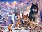 Wolves In The Snow – 2000 Piece Jigsaw Puzzle (Ravensburger)