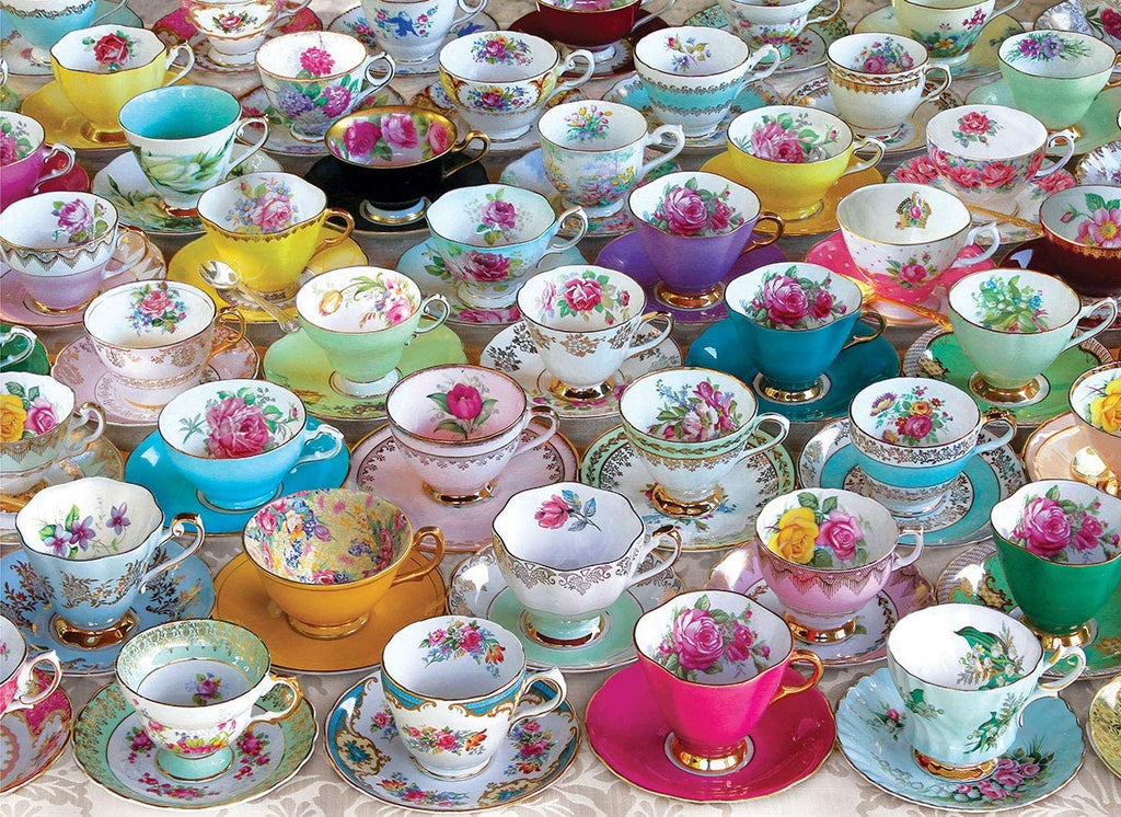 Tea Cup Party – 1000 Piece Jigsaw Puzzle (Eurographics)