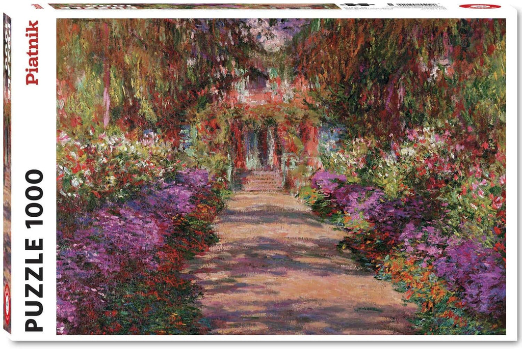 Garden Giverny by Monet – 1000 Piece Jigsaw Puzzle (Piatnik)