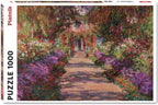 Garden Giverny by Monet – 1000 Piece Jigsaw Puzzle (Piatnik)