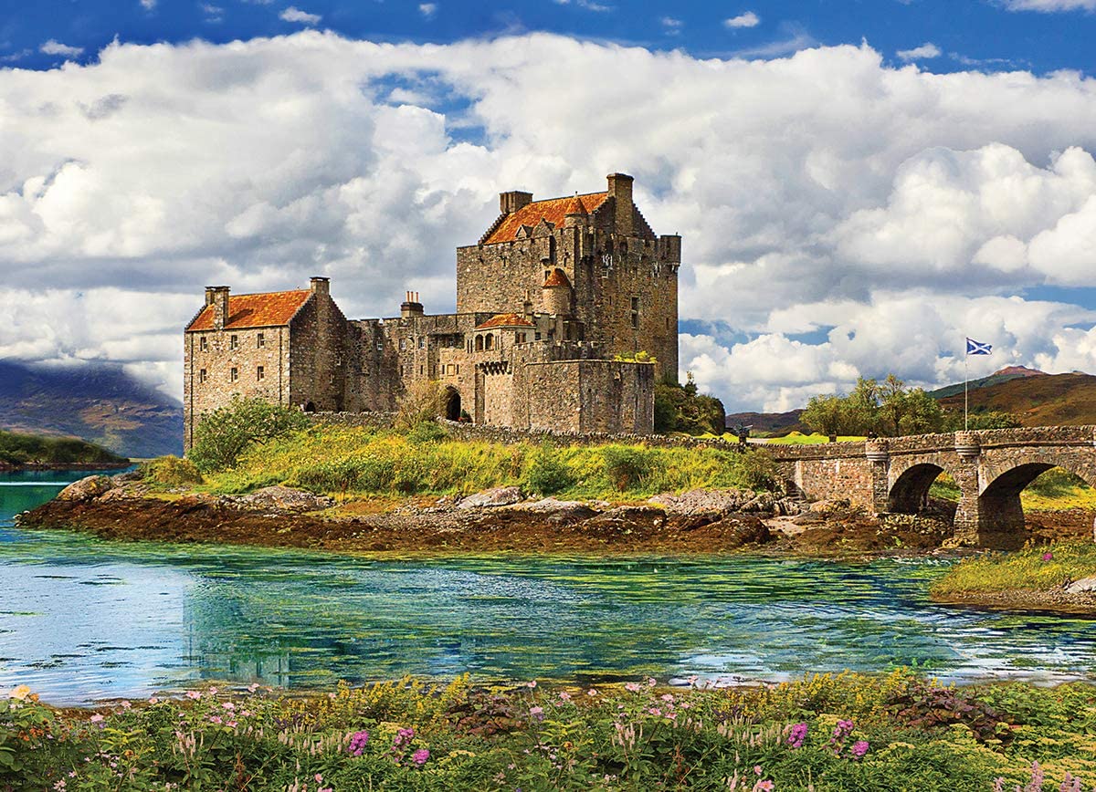 Eilean Donan Castle Scotland – 1000 Piece Jigsaw Puzzle (Eurographics)