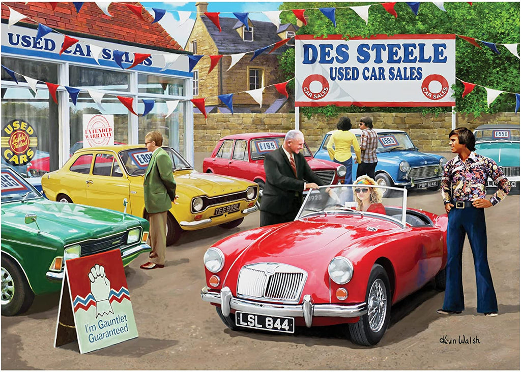 Closing The Deal – 500 Piece Jigsaw Puzzle (Falcon De Luxe)