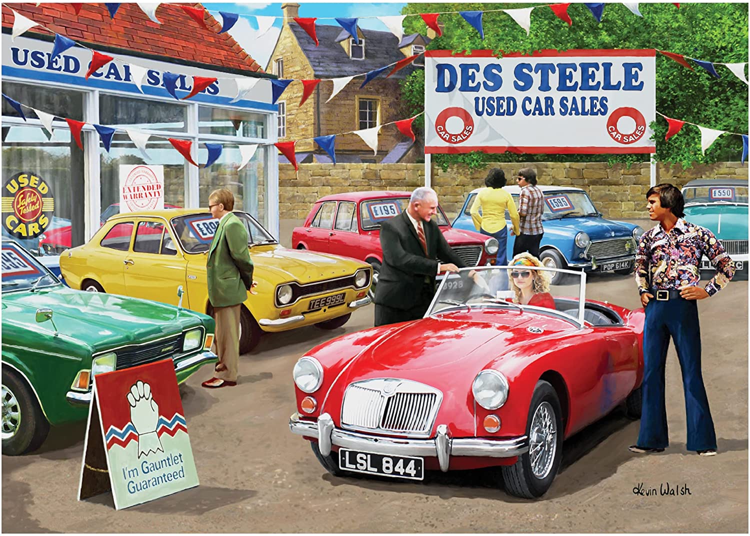 Closing The Deal – 500 Piece Jigsaw Puzzle (Falcon De Luxe)