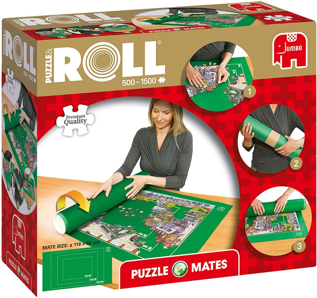Jumbo Puzzle Mates Puzzle & Roll Jigroll For Puzzles Up To 1500 Pieces
