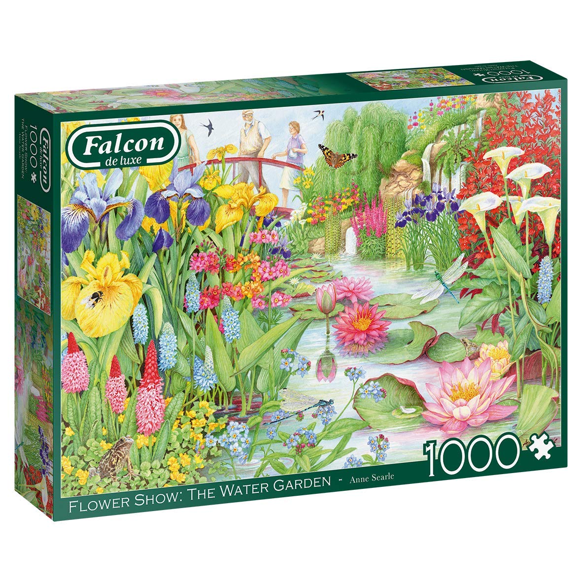 Falcon De Luxe - Flower Show 'The Water Gardens' - 1000 Piece Jigsaw Puzzle