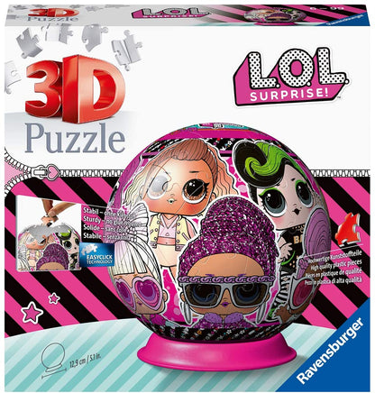 Ravensburger LOL Surprise! - 72 Piece 3D Jigsaw Puzzle Ball