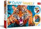 Facing A Tiger – 600 Piece Jigsaw Puzzle (Trefl)