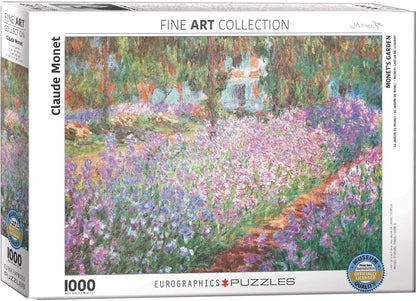 Eurographics - Monet's Garden by Claude Monet - 1000 Piece Jigsaw Puzzles