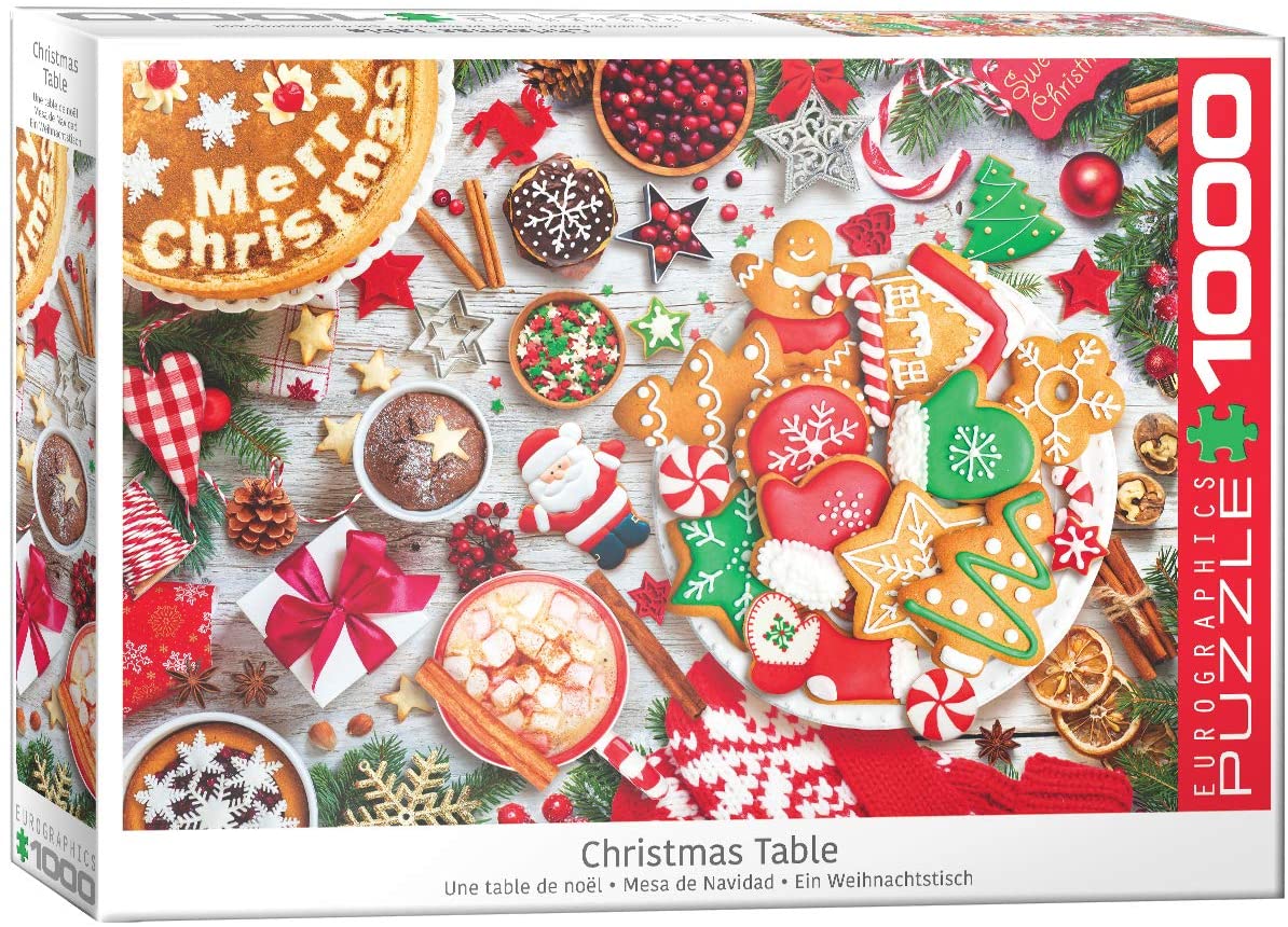 Eurographics - Christmas Table - 1000 Piece Jigsaw Puzzle