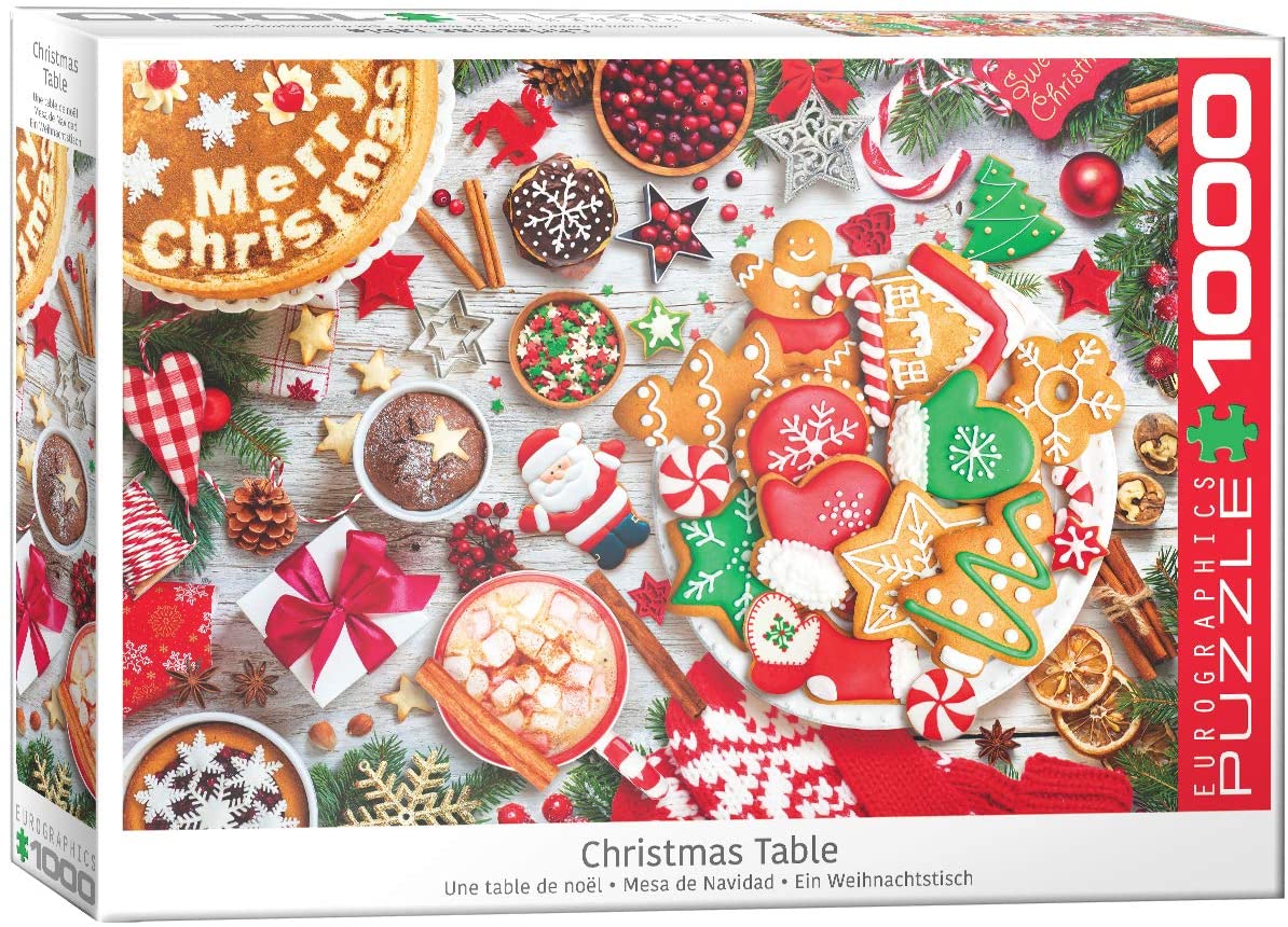 Christmas Table – 1000 Piece Jigsaw Puzzle (Eurographics)