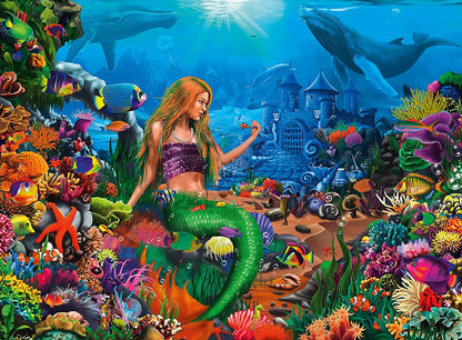 Ravensburger - Mermaid Queen - 200 Piece Jigsaw Puzzle