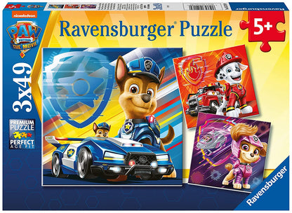 Ravensburger - Paw Patrol The Movie - 3 x 49 Piece Jigsaw Puzzles