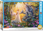 Princess' Garden – 500 XXL Piece Jigsaw Puzzle (Eurographics)
