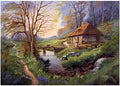 Cottage In The Woods – 1000 Piece Jigsaw Puzzle (Falcon De Luxe)