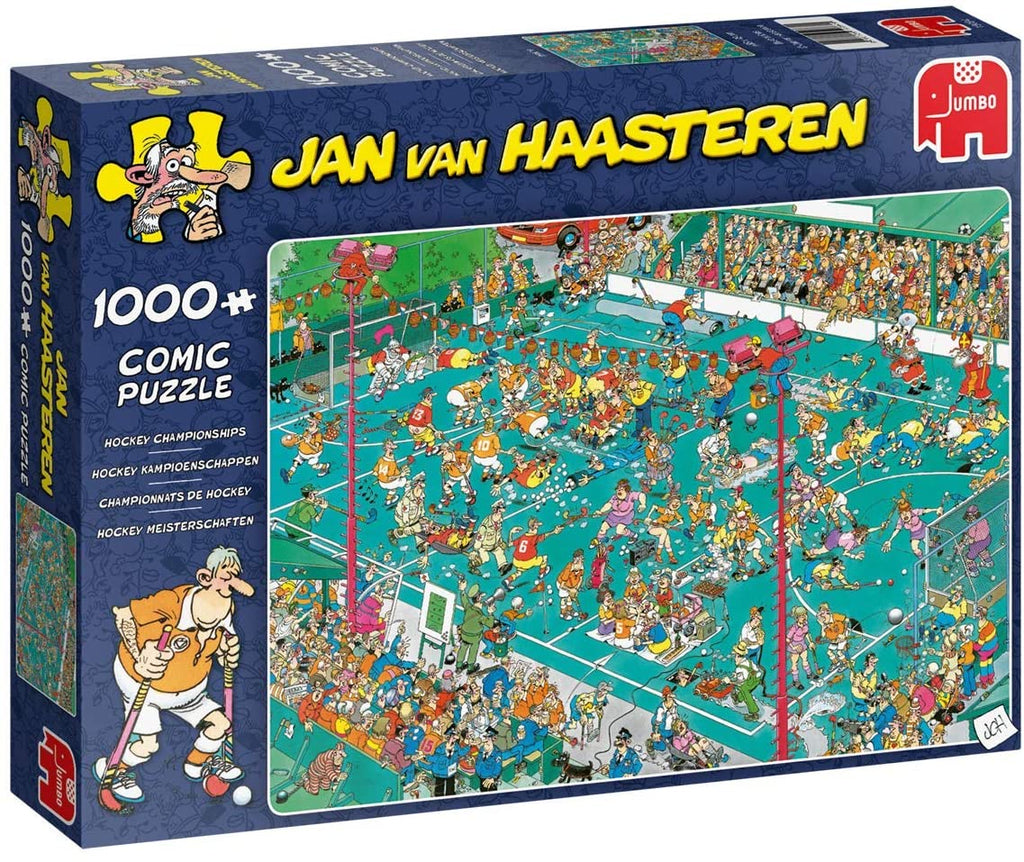 Hockey Championship by Jan Van Haasteren – 1000 Piece Jigsaw Puzzle (Jan Van Haasteren)
