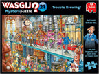 Wasgij Mystery 21: Trouble Brewing! – 1000 Piece Jigsaw Puzzle (Wasgij)