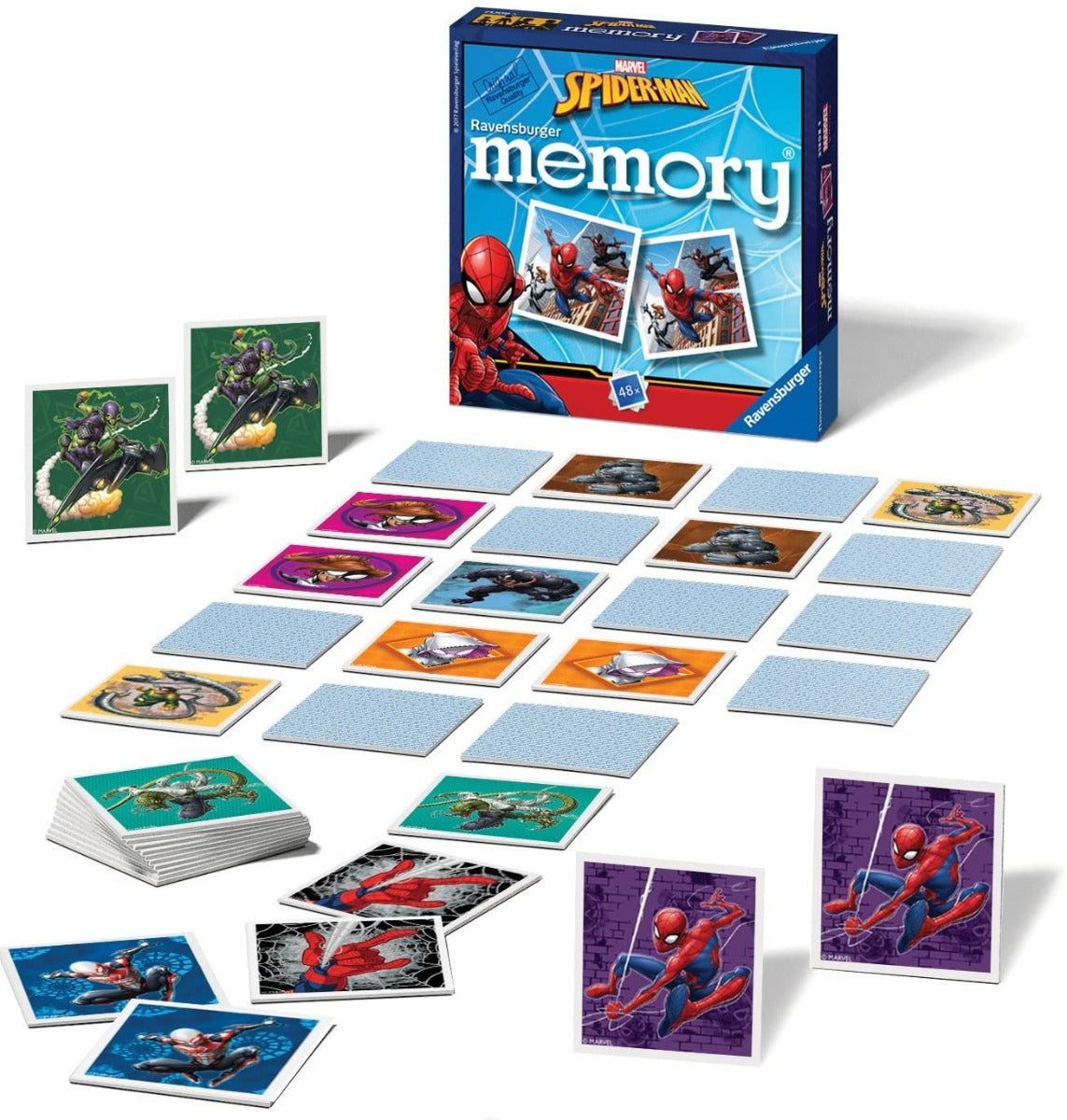 Marvel Spider-Man – Mini Memory Game (Ravensburger)