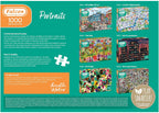 Portraits – 1000 Piece Jigsaw Puzzle (Falcon Contemporary)