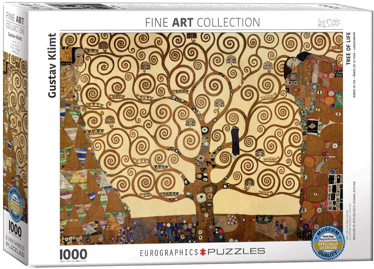 Eurographics - Tree of Life by Gustav Klimt - 1000 Piece Jigsaw Puzzle