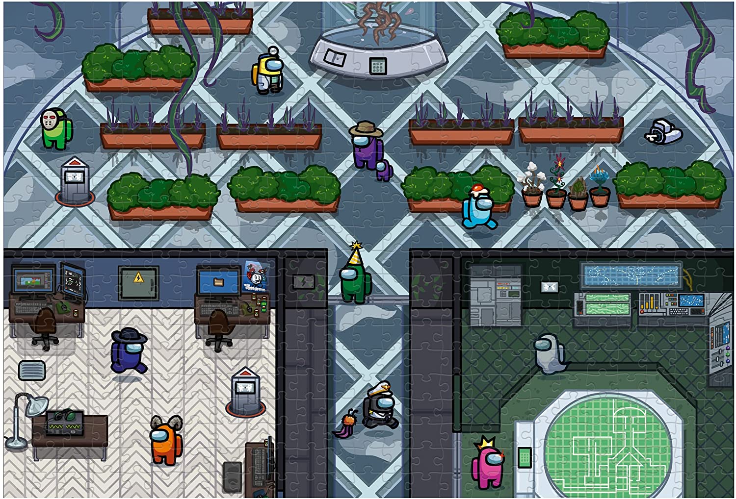 Among Us – 500 Piece Jigsaw Puzzle (Winning Moves)