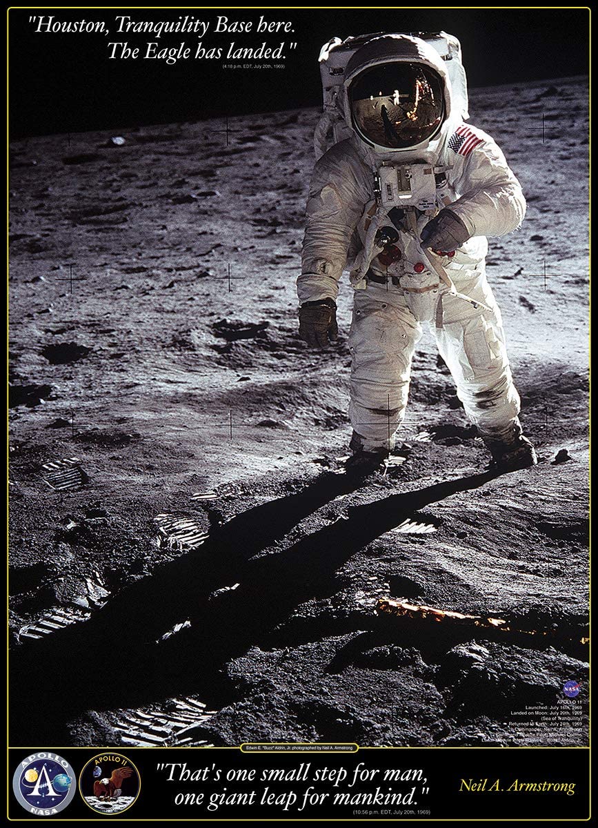 Walk on the Moon – 1000 Piece Jigsaw Puzzle (Eurographics)