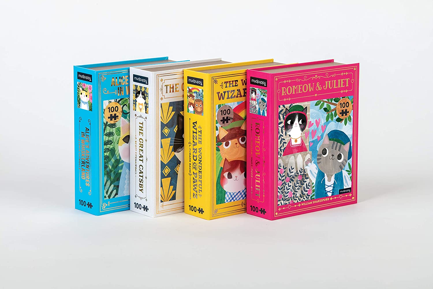 Alice's Adventures in Whiskerland – 100 Piece Jigsaw Puzzle (Galison)