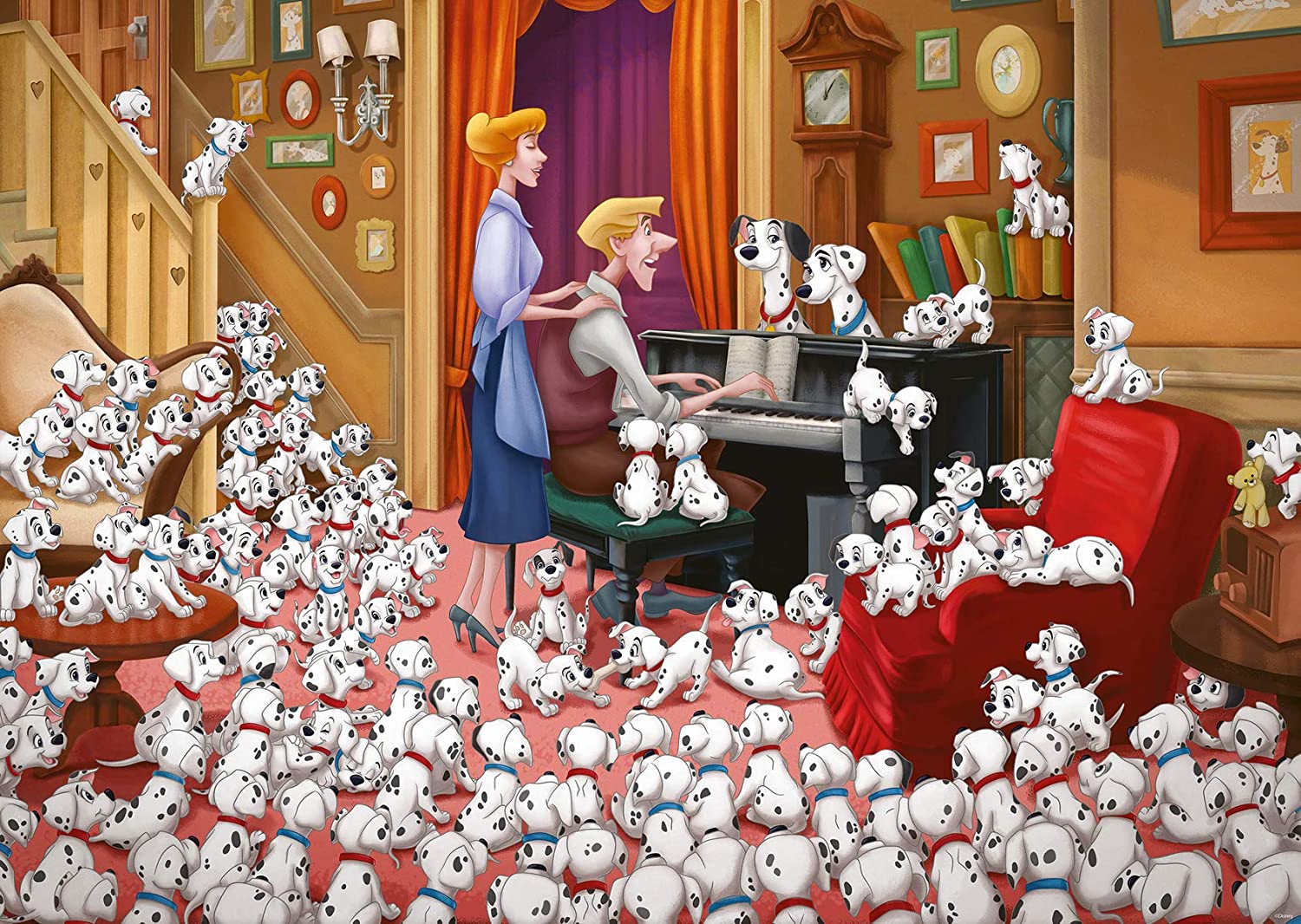 Disney Collector's Edition 101 Dalmatians by Ravensburger (FX Schmid Edition) - 1000 Piece Jigsaw Puzzle