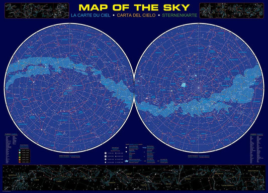 Eurographics - Map of the Sky - 1000 Piece Jigsaw Puzzle
