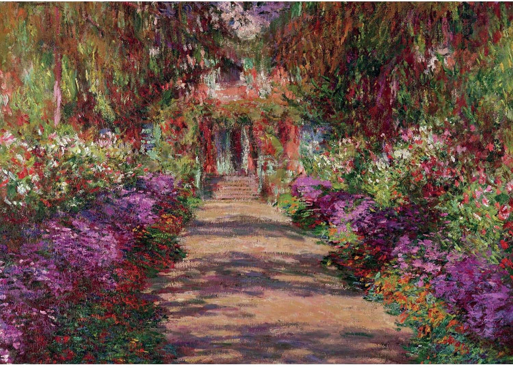 Garden Giverny by Monet – 1000 Piece Jigsaw Puzzle (Piatnik)