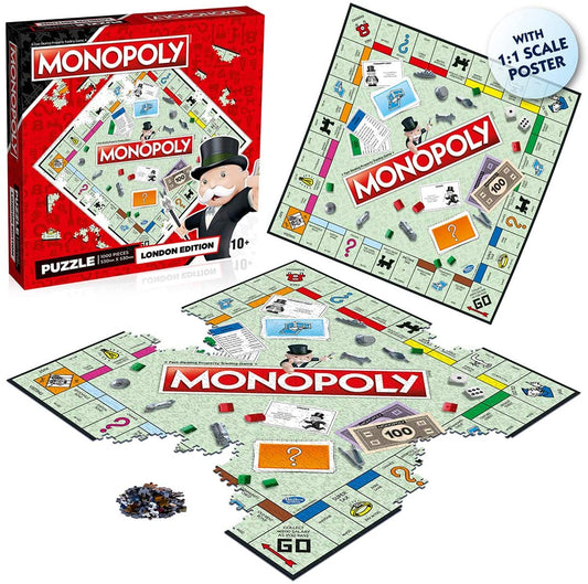London Monopoly - 1000 Piece Jigsaw Puzzle