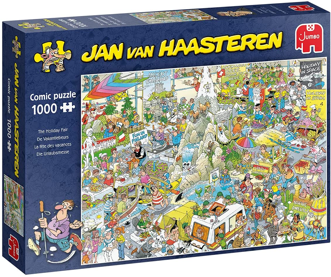 Jan Van Haasteren - Holiday Fair - 1000 Piece Jigsaw Puzle