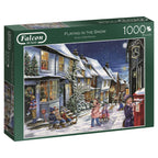 Playing In The Snow – 1000 Piece Jigsaw Puzzle (Falcon De Luxe)