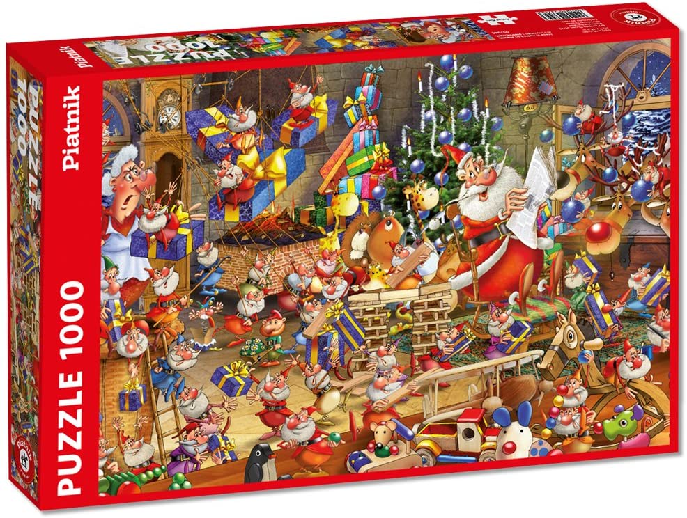 Christmas Chaos – 1000 Piece Jigsaw Puzzle (Piatnik)