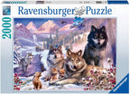Wolves In The Snow – 2000 Piece Jigsaw Puzzle (Ravensburger)