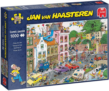 Jan Van Haasteren - Friday The 13th - 1000 Piece Jigsaw Puzzle