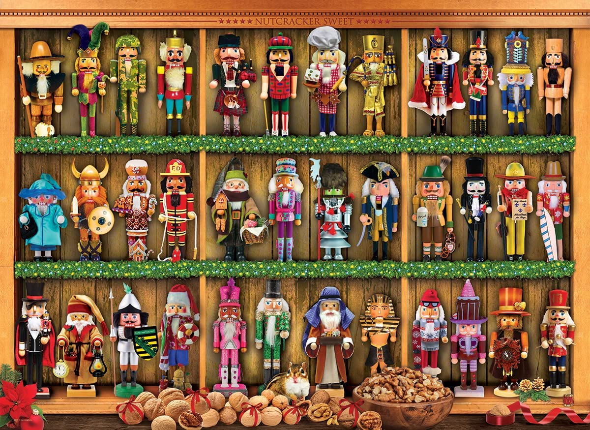 Nutcracker Christmas – 1000 Piece Jigsaw Puzzle (Eurographics)