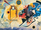 Eurographics - Yellow Red Blue by Wassily Kandinsky - 1000 Piece Jigsaw Puzzle