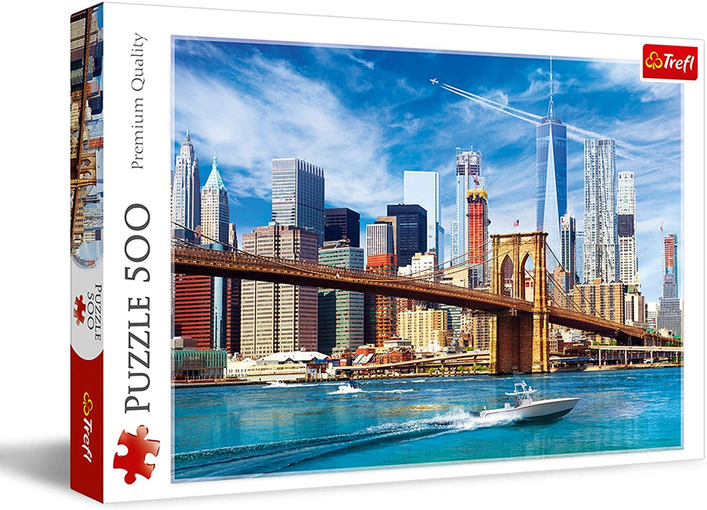 View of New York – 500 Piece Jigsaw Puzzle (Trefl)