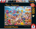 Beach Mania by Steve Sundram – 1000 Piece Jigsaw Puzzle (Schmidt)