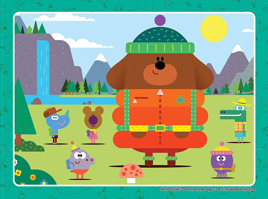 Ravensburger 3061 Hey Duggee 4 In Box (12, 16, 20, 24 Piece) Jigsaw Puzzles