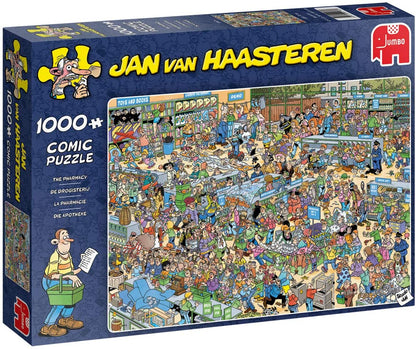 Jan Van Haasteren - The Pharmacy - 1000 Piece Jigsaw Puzzle