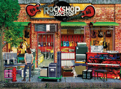 Rocks Shop – 1000 Piece Jigsaw Puzzle (Eurographics)