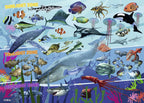 Underwater Realm Giant Floor Puzzle – 60 Piece Jigsaw Puzzle (Ravensburger)