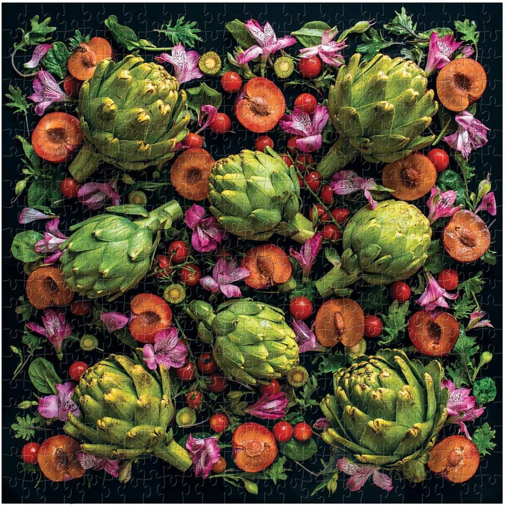 Artichoke Floral – 500 Piece Jigsaw Puzzle (Galison)